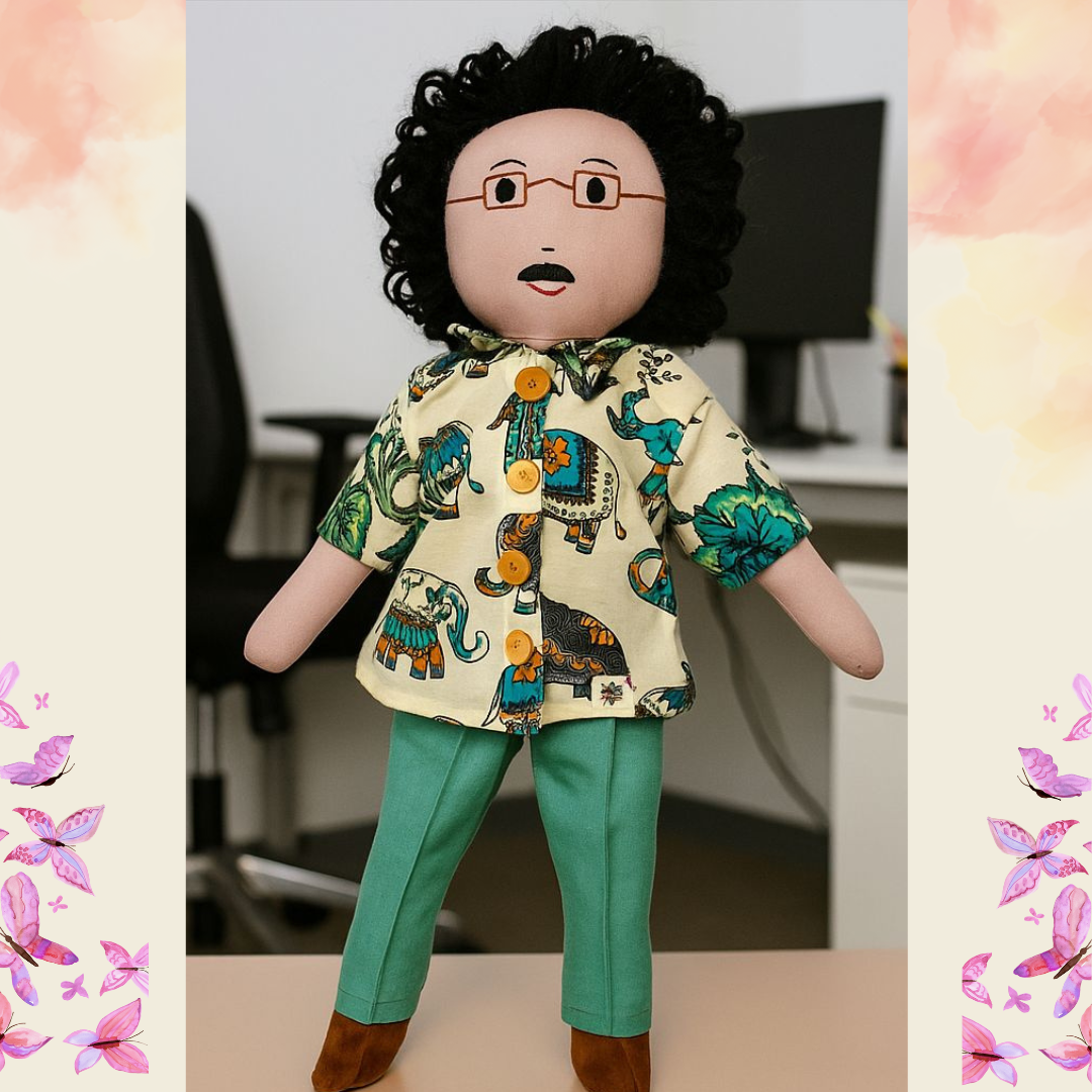 Mahesh Bhai – “Strong heart, soft smile" ( 15 Inch)