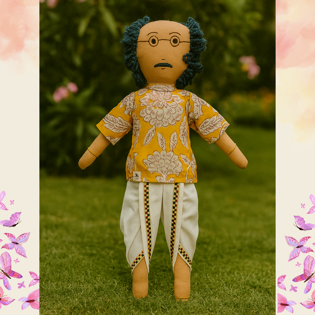 Dadusa  - Rajasthani Grandfather Doll  (15 Inch)
