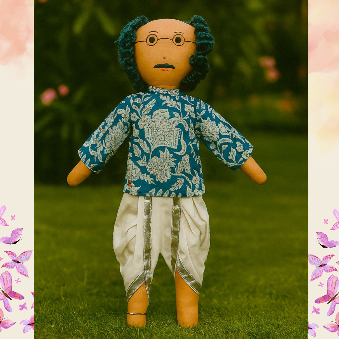 Dadusa  - Rajasthani Grandfather Doll  (15 Inch)