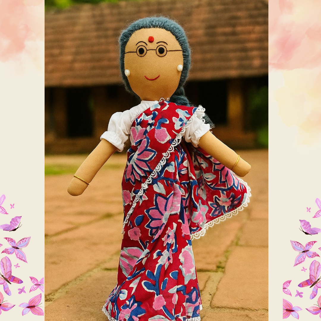 Dadisa - Rajasthani  Grandma Doll  (15 Inch)