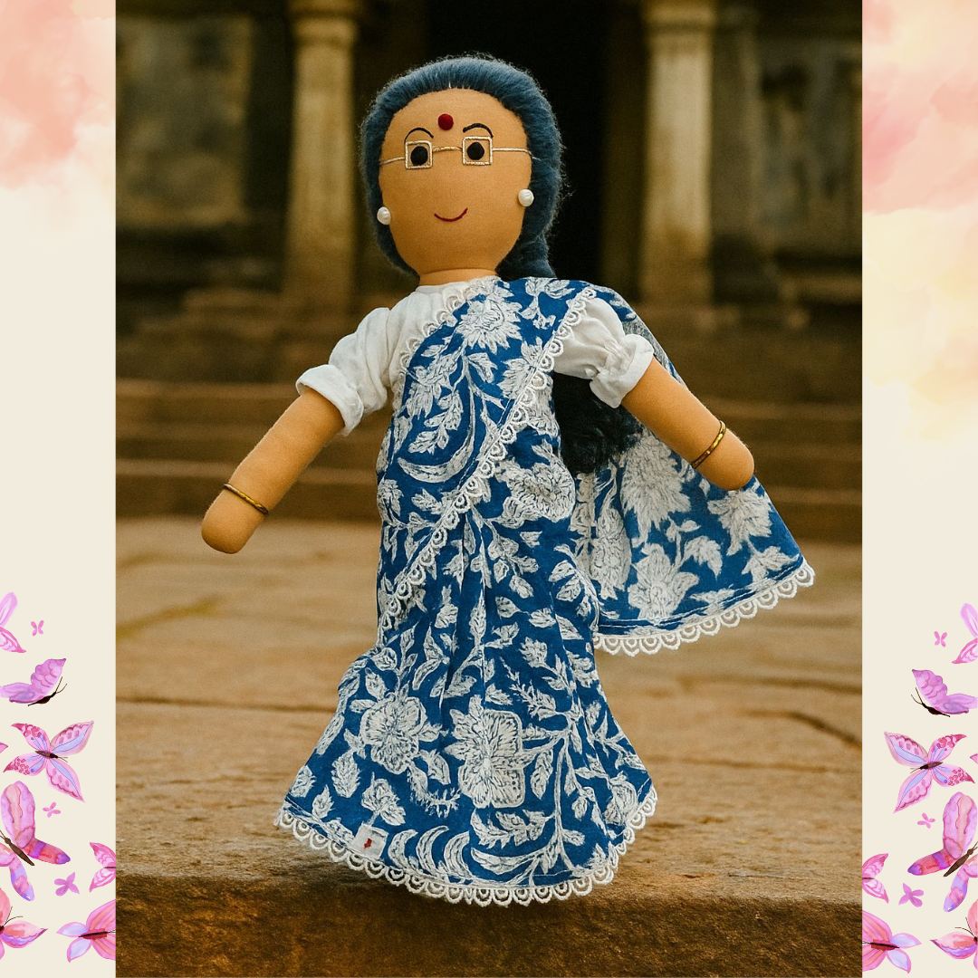 Dadisa - Rajasthani  Grandma Doll  (15 Inch)
