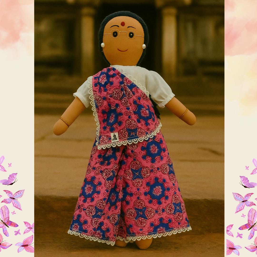 Nani maa - Gujarati Grandma Doll  (15 Inch)