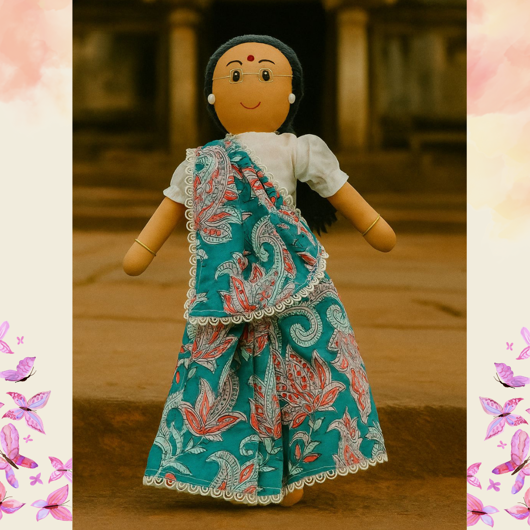 Nani maa - Gujarati Grandma Doll  (15 Inch)
