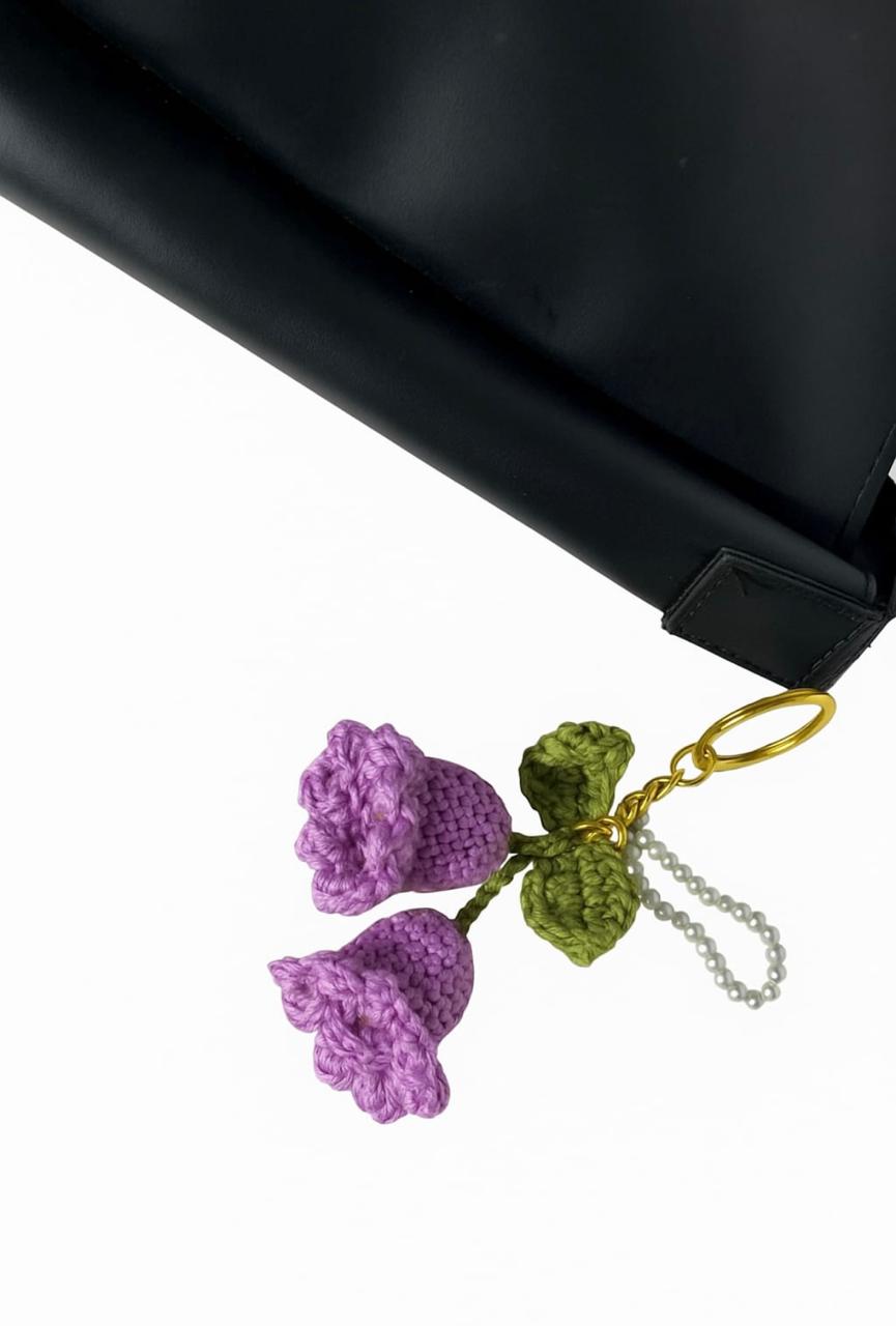 Crochet Lily Keyrings