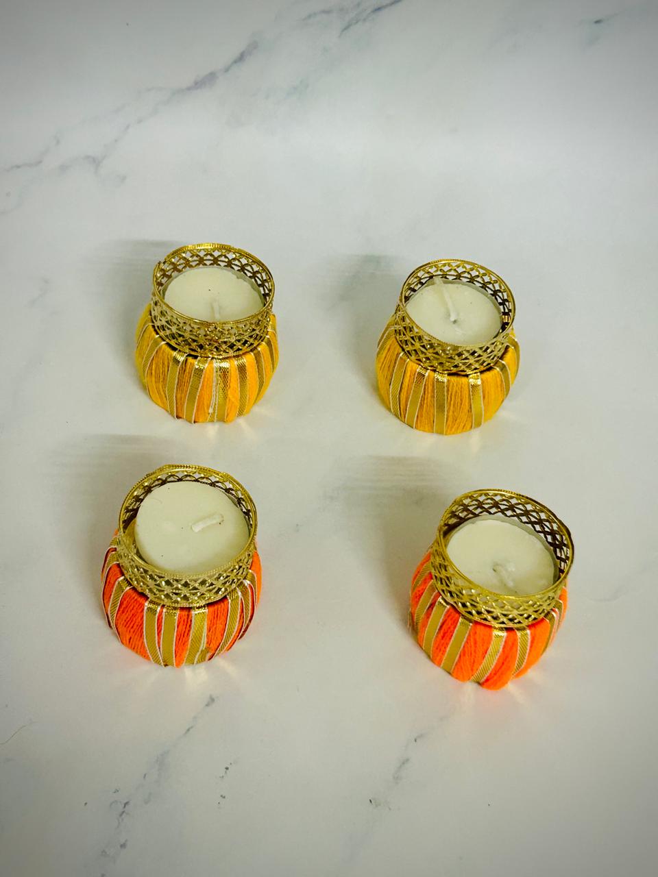 T Light Hampers @100/-Each (Pack of 4)