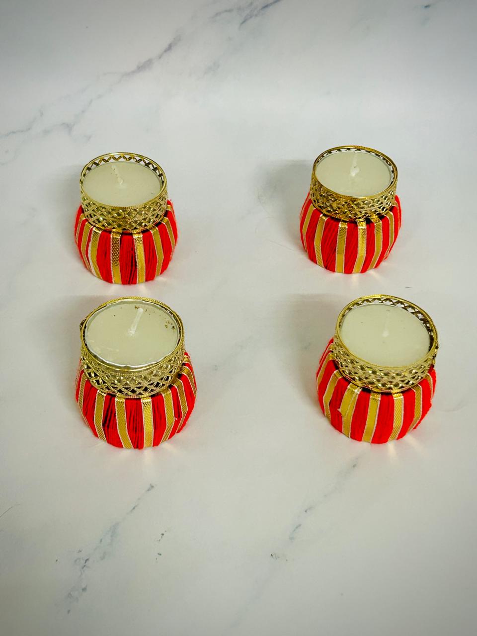 T Light Hampers @100/-Each (Pack of 4)