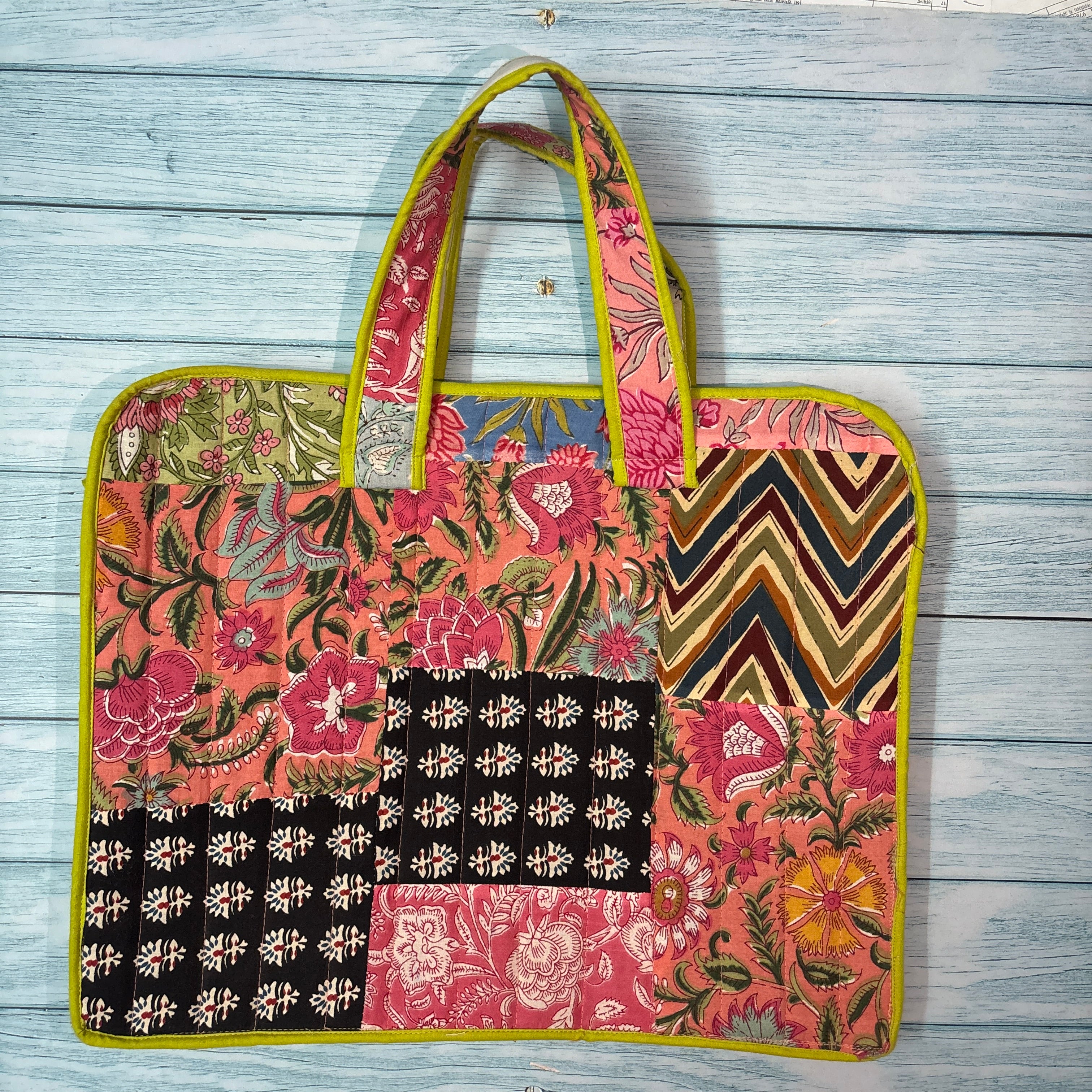 Patch Work Laptop Bags 15*12 (Large)