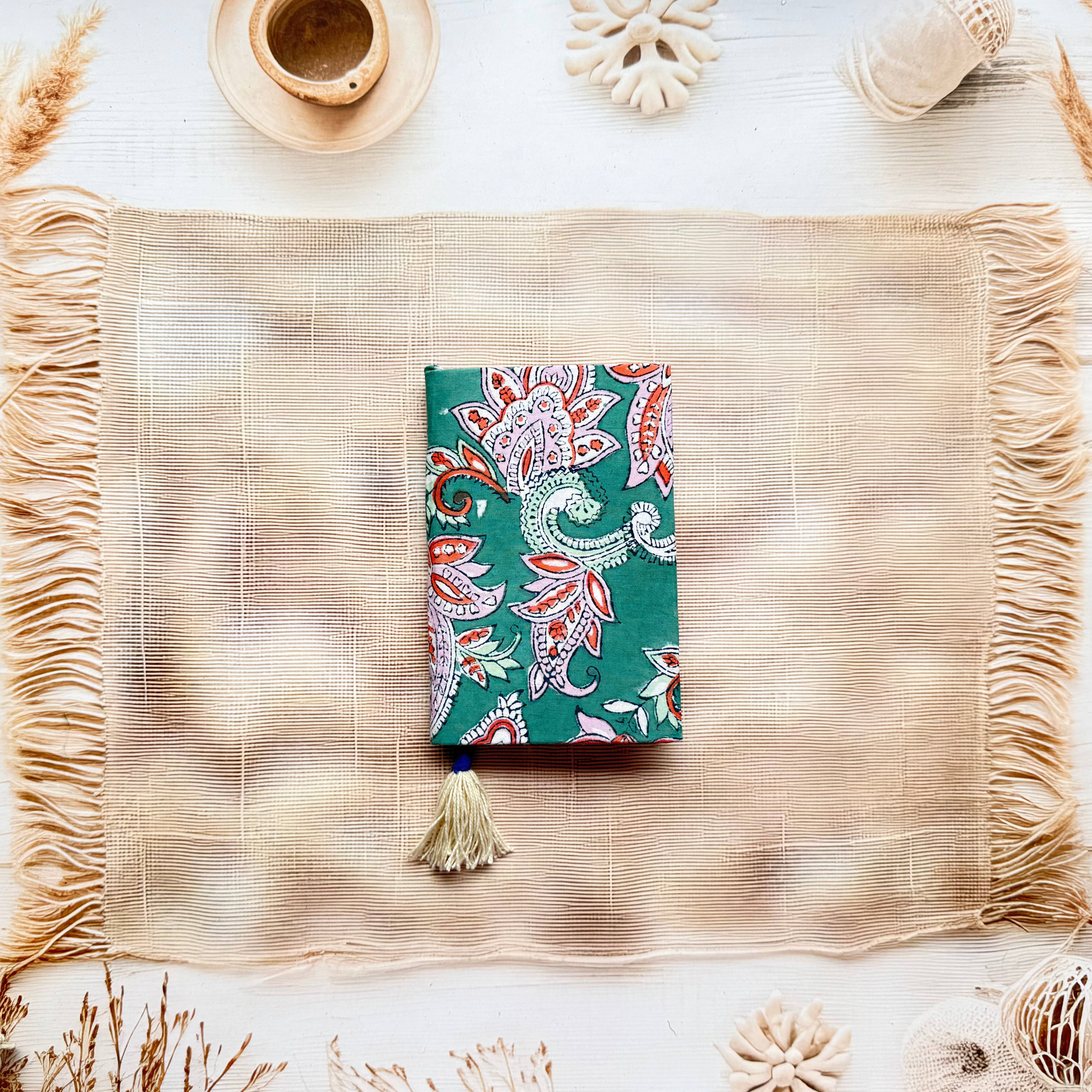 Ruled Block Print Diary - Small ( 6*4 )