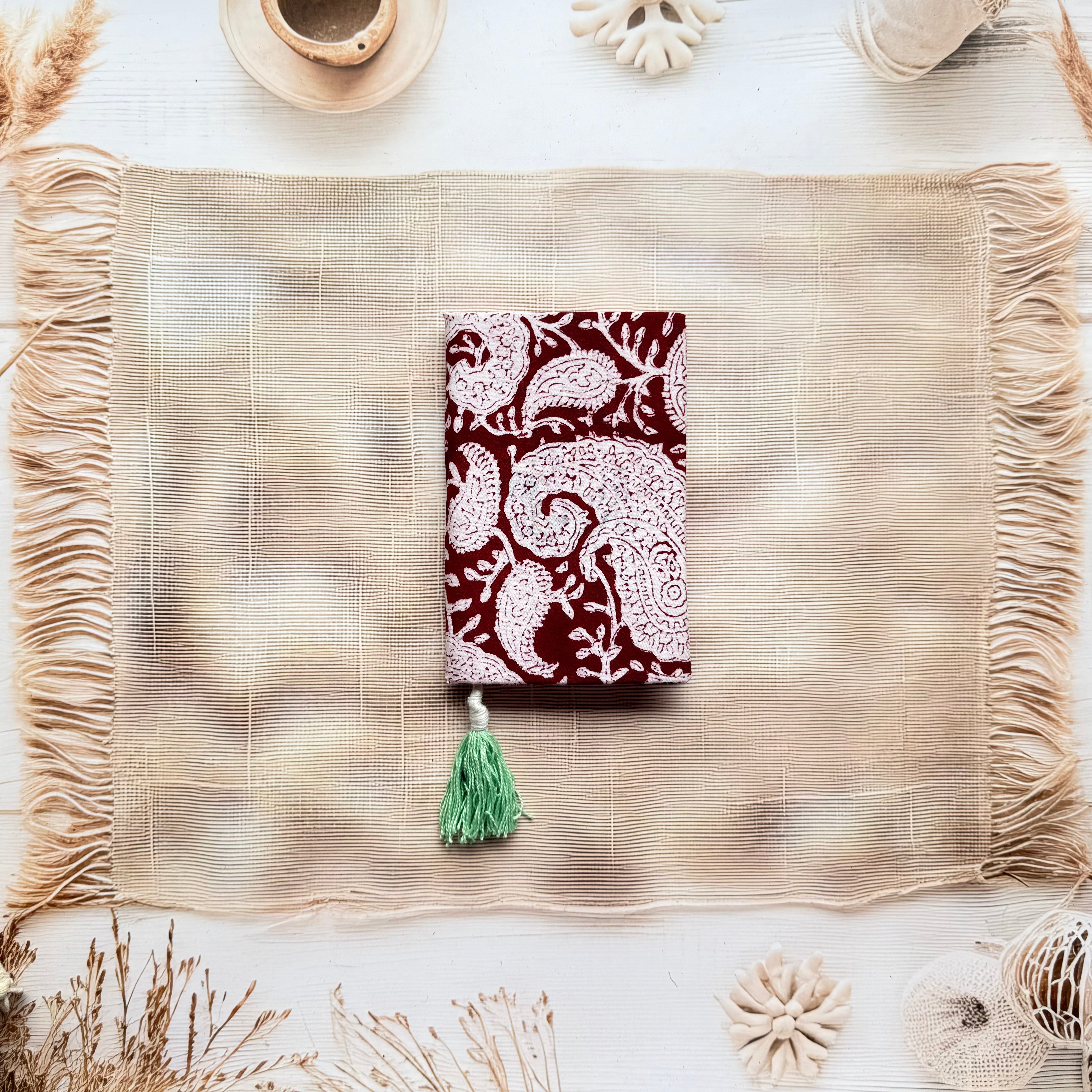 Ruled Block Print Diary - Small ( 6*4 )