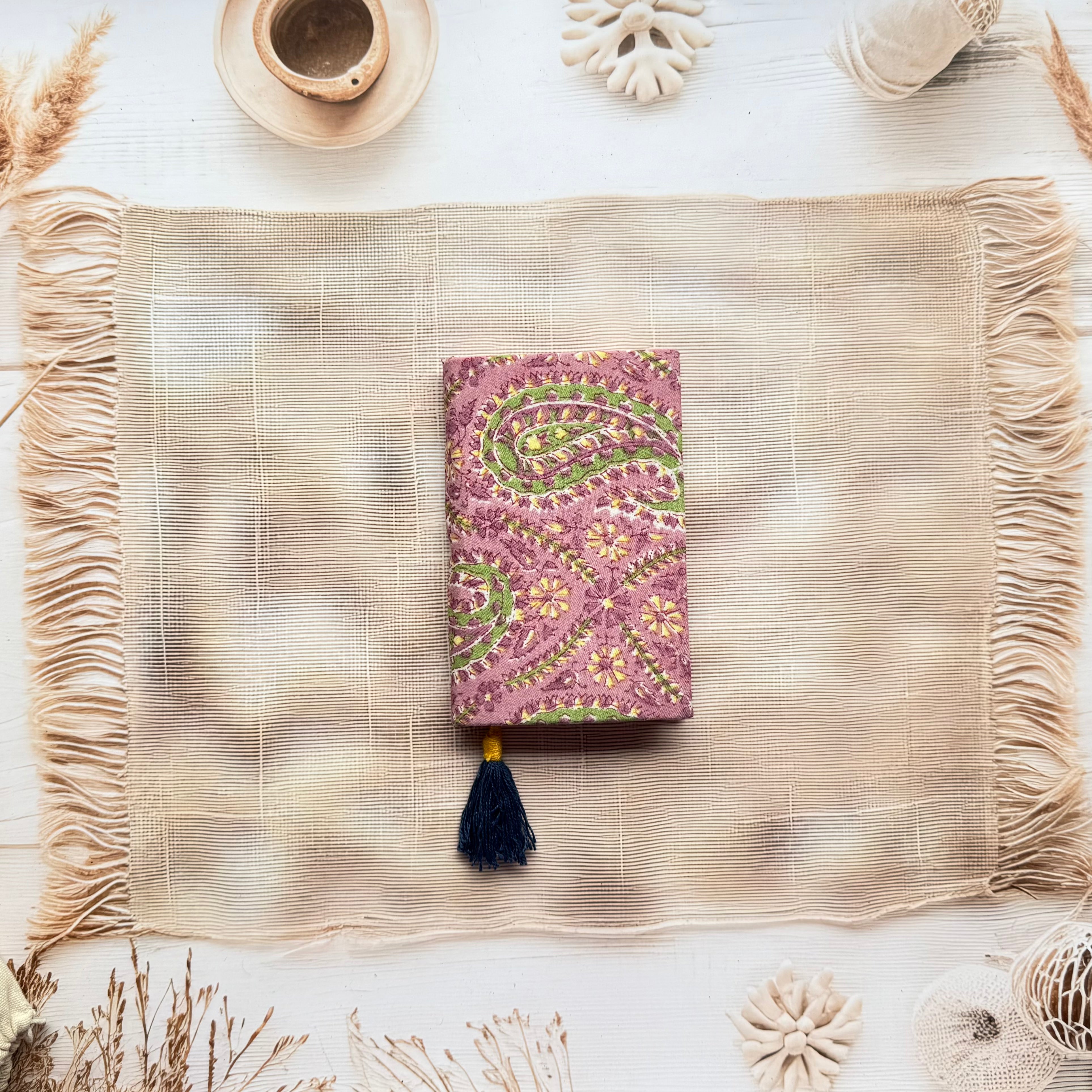 Ruled Block Print Diary - Small ( 6*4 )