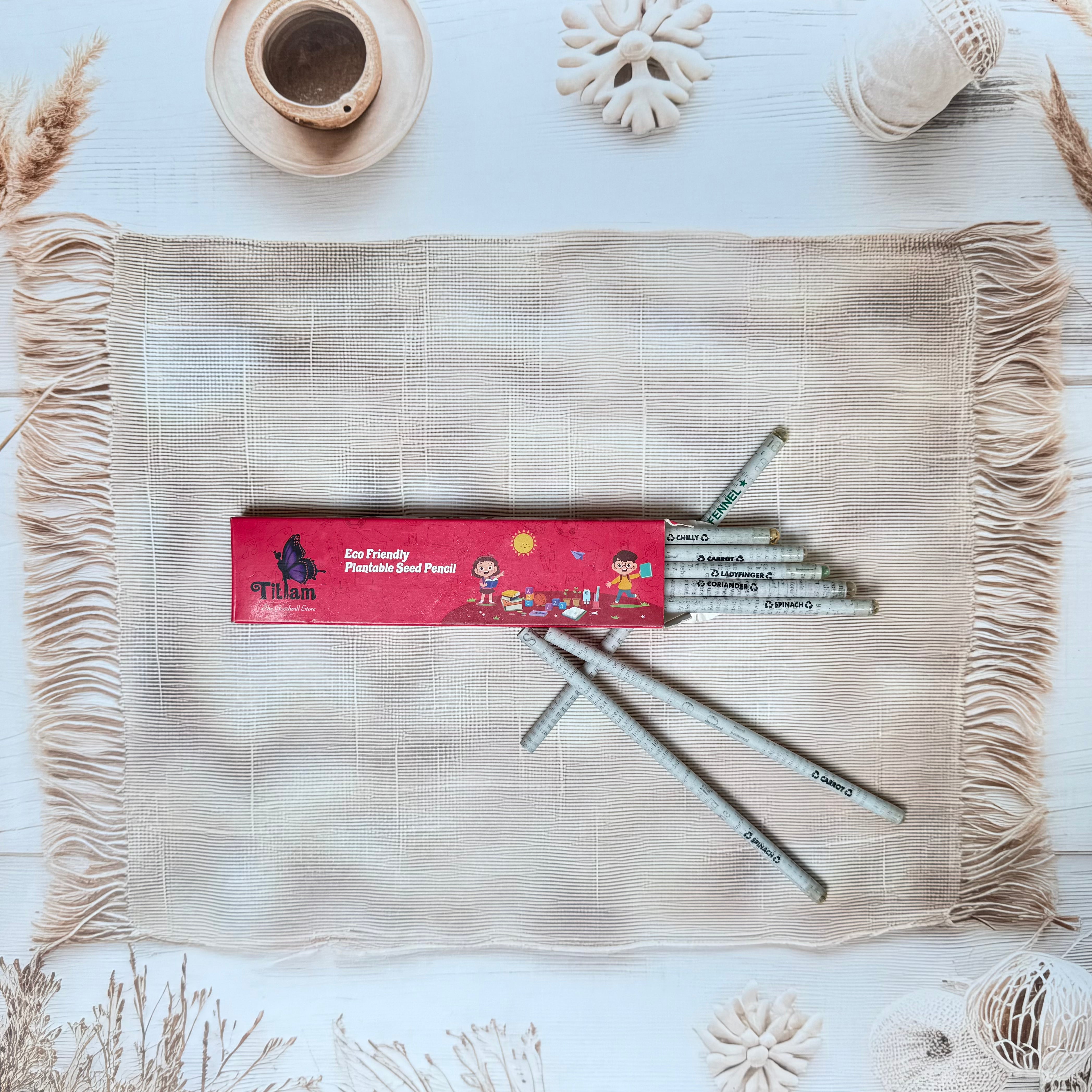 Newspaper Seed Pencil (Pack of 10)