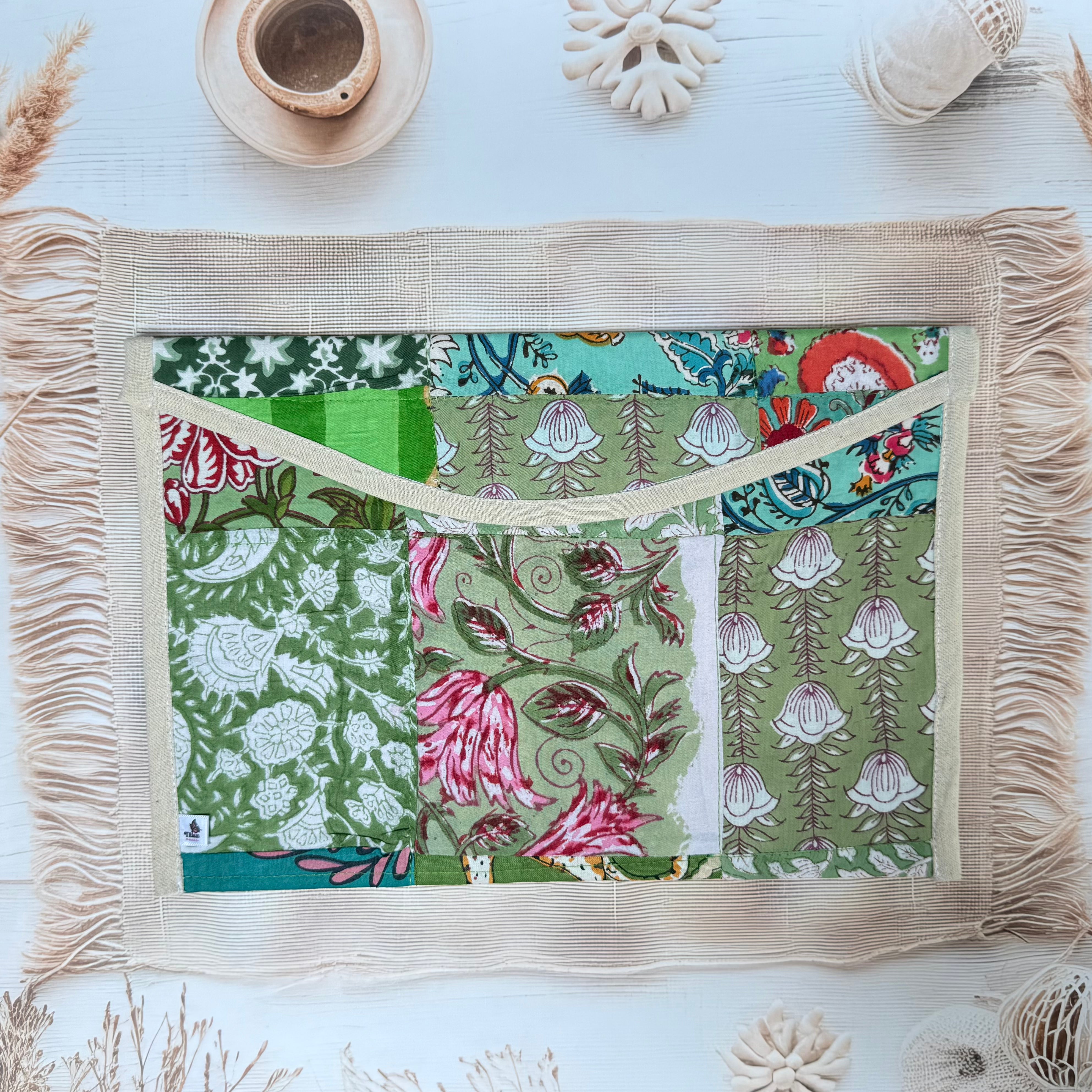 Fabric File Folder - Patch Work (Single)