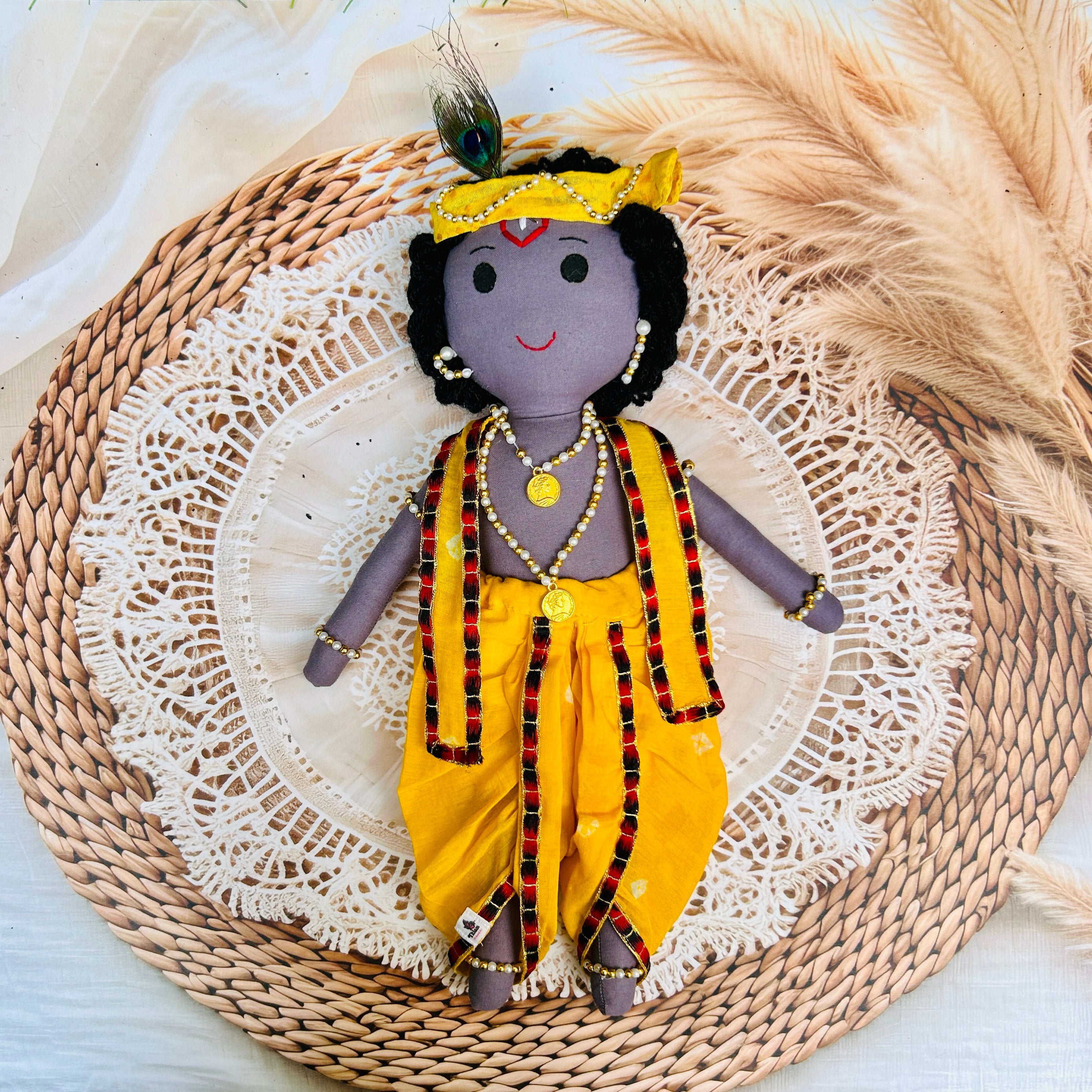Radha Krishna Dolls (Pair - 15 Inch)
