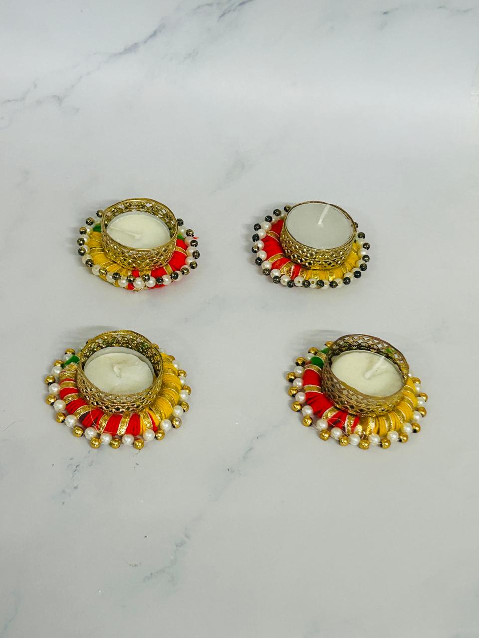 T Light Hampers @100/-Each (Pack of 4)