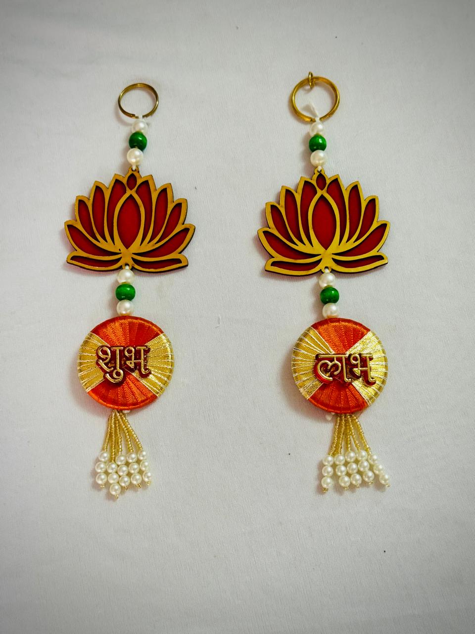 Lotus Shubh Lab Bandanwar (Pair)