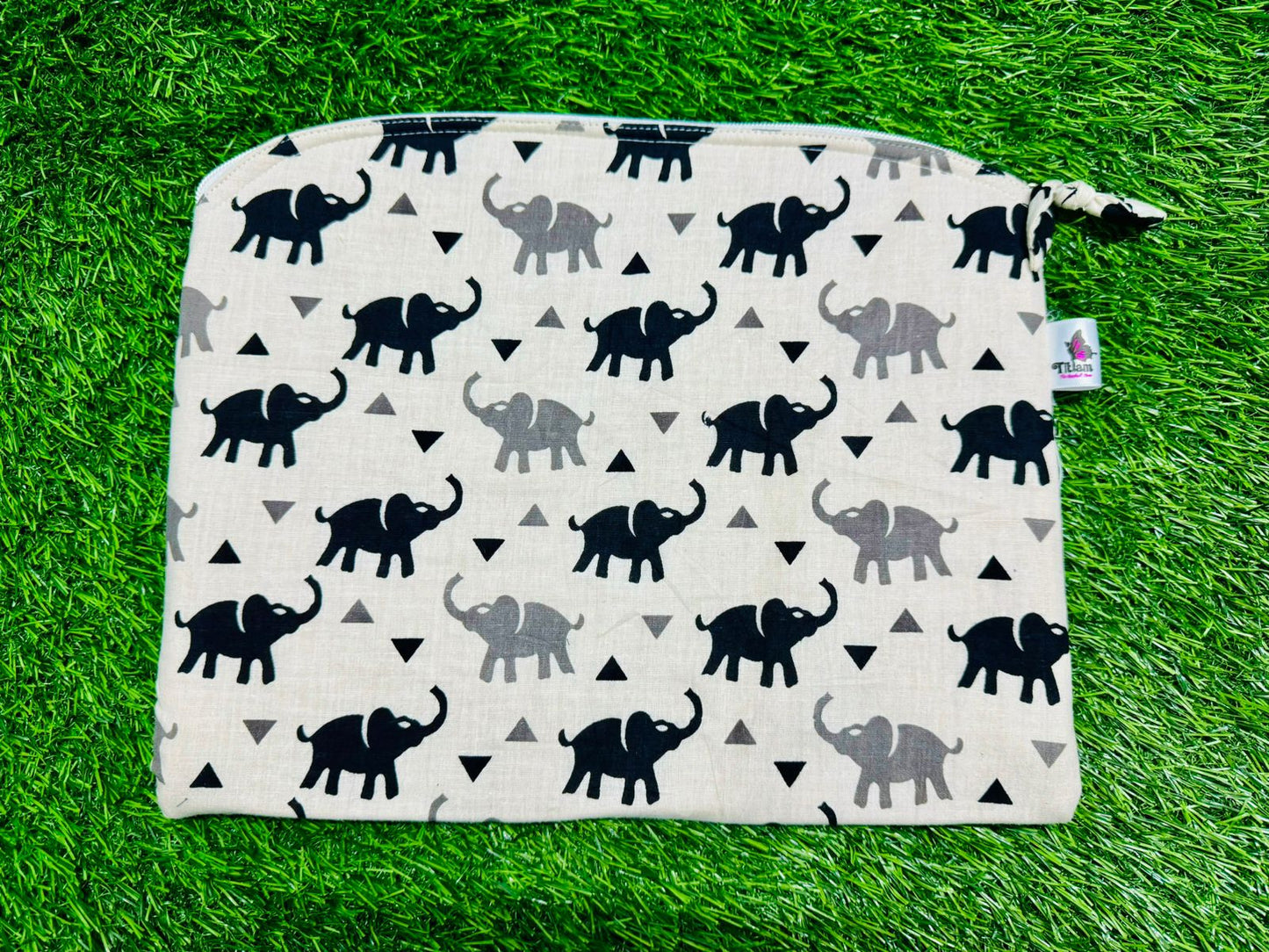 Laptop Sleeves  (Size 13*12) Block Print