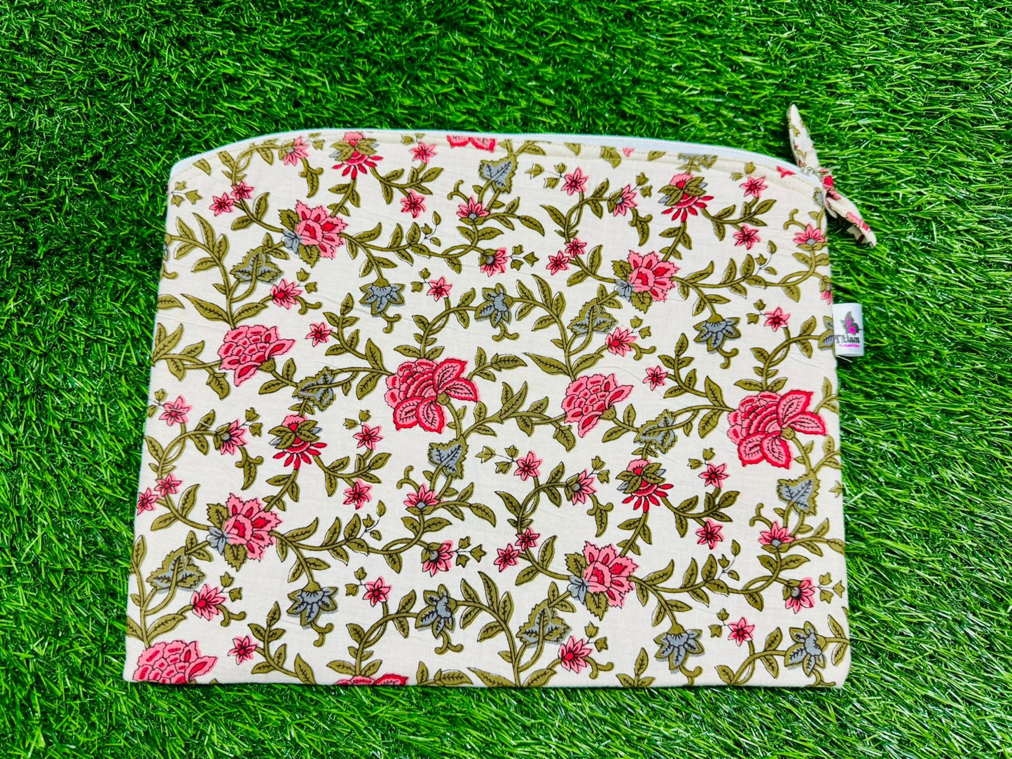 Laptop Sleeves  (Size 13*12) Block Print