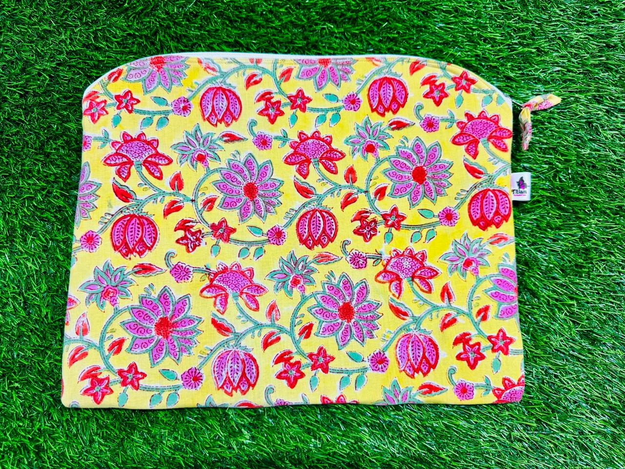 Laptop Sleeves  (Size 15*12) Block Print