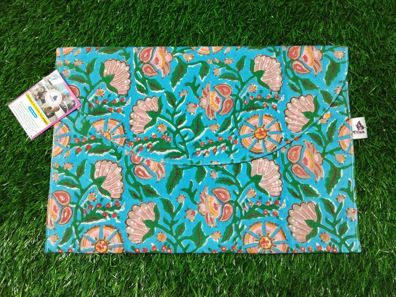 Cotton Fabric File Folders - Portable , Sustainable and Eco Friendly