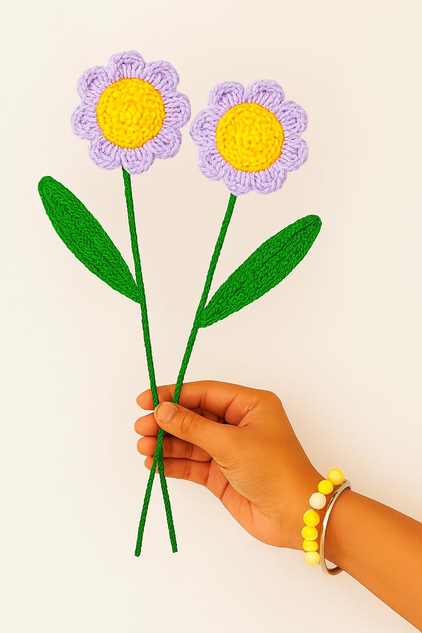 Crochet Daisy Flowers