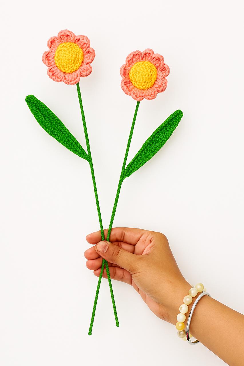 Crochet Daisy Flowers