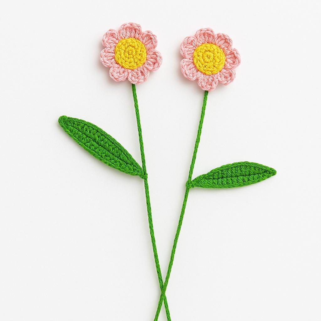 Crochet Daisy Flowers