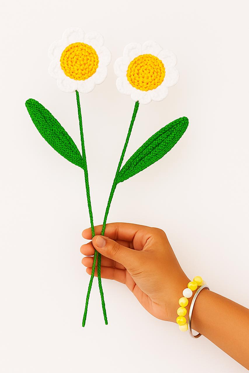 Crochet Daisy Flowers