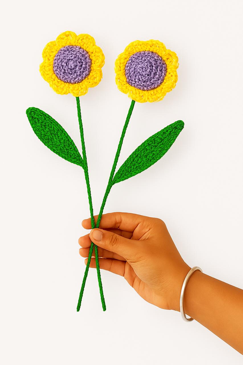 Crochet Daisy Flowers